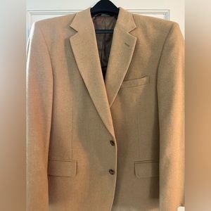 Joseph A Banks camel hair sport coat